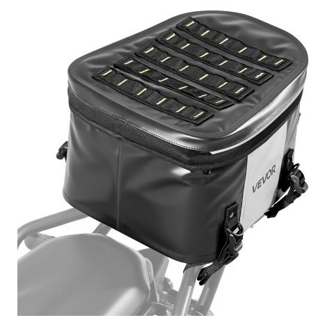 Sacoche arrière de moto 28 L sac de selle moto en tissu (1/5)