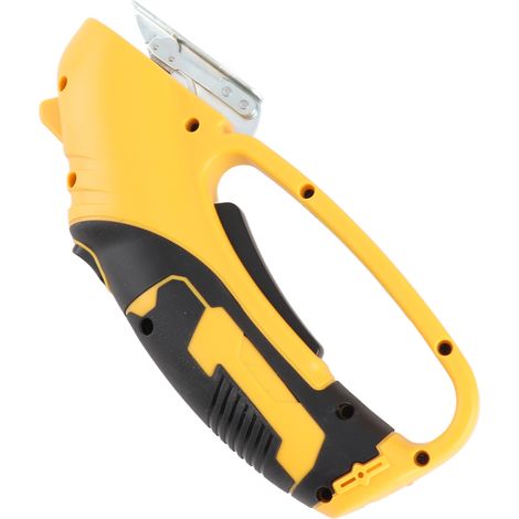 Ciseaux électriques sans fil pour la découpe de tissus, fonctionnant sur piles, avec interrupteur de sécurité et lumière LED. Idéaux pour couper le cuir souple, la moquette, le papier, le lin, le coto (1/5)