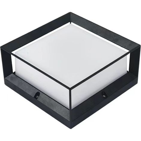 Lampe solaire d'extérieur pour jardin, 15 W, 3 températures de couleur, lampadaire solaire en aluminium étanche IP65, éclairage de chemin, noir [Classe énergétique E] (1/5)