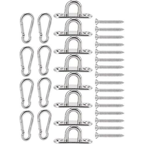 Crochet à œillet - inox - pour bateau - à visser, suspension (1/5)