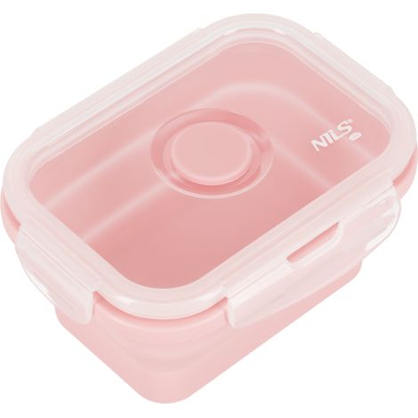 Contenedor/fiambrera plegable rosa NC4105 de 355 ml de Nils Camp (1/4)