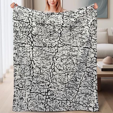 Couverture de lit en polaire, douce et chaude en microfibre chaude pour le printemps, décoration de chambre, cadeau pour femmes et hommes, 6080 pouces (1/4)