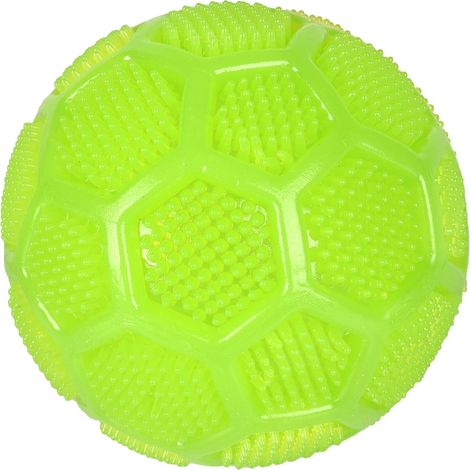 Jouet pour Chien Dental Squeaky Balle Vert - 10cm (1/2)