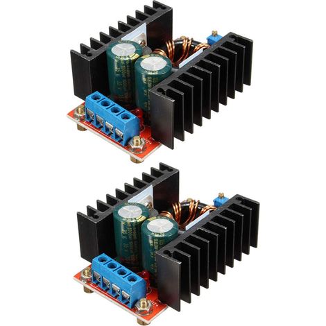 2pcs 150W 6A Convertisseur Boost DC Réglable Step Up 10-32V à 12-35V Voltage Chargeur Module Alimentation Onduleurs Convertisseur (1/5)