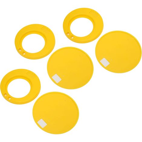 Set di 3 sportelli per arnia – ventilazione sicura – in plastica – apicoltura (1/5)