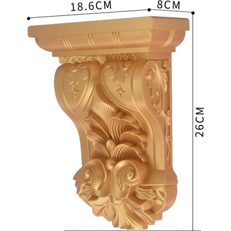 Colonnes, portes et supports de poutres de style romain européen en PVC avec support adhésif légers et durables. (1/5)
