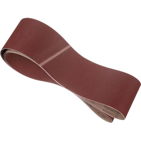 2 Pcs Bandes Abrasives 152mm x 2260mm Pour Ponceuse À Bande (1/5)