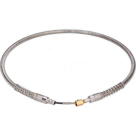 Arbre flexible pour meuleuse suspendue électrique, gaine en acier inoxydable et caoutchouc, accessoire de meulage (1/5)