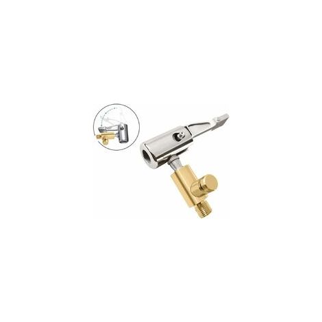 Adaptateur De Valve De Pneu De Voiture,iSpchen Embout Gonflage Pneu Voiture Portable Adaptateur De Bouche Filetée Voiture Accessoires De Connecteur De Pompe à Air Dégonfle Pas (1/5)