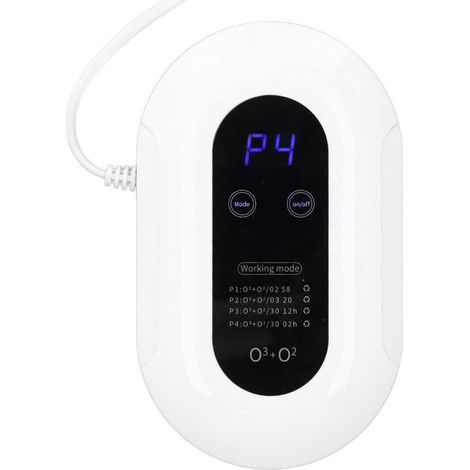 Ioniseur Purificateur D'air pour la Maison, Désodorisant Silencieux, Générateur D'ions Négatifs, Machine D' pour le Bureau, la Poussière, la Fumée, le Nettoyage des Animaux (1/4)