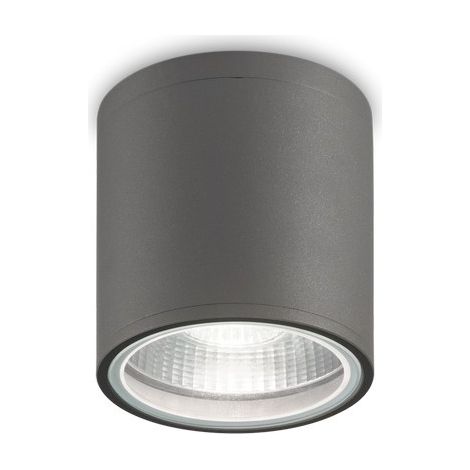 Ideal Lux GUN - Plafonnier extérieur à 1 lumière, anthracite IP44, GU10
