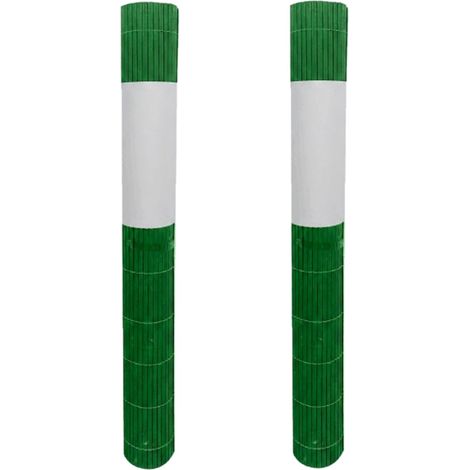 Lot de 2 canisses brise-vue occultantes en PVC (1/5)