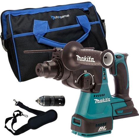 Makita DHR243Z 18V LXT Lithium Ion 3 Mode SDS Rotary Hammer Drill + 16"" BAP Bag (1/5)