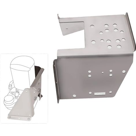 Montagehalterung, 32 cm lang, 22 cm breit, 14 cm hoch, 1200 g Gewicht, kompatibel mit 862548A1 (1/5)