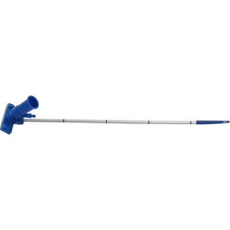 Kit de nettoyage d'aspirateur à jet avec raccord rapide, tige en aluminium et boucle pour sac filtrant, outil de nettoyage de piscine, connecteur conforme aux normes européennes (1/5)