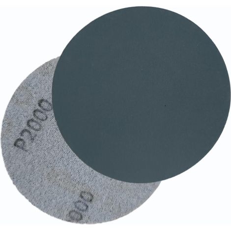 60 Pièces Papier Abrasif Humide et Sec 75mm Disque à Poncer P2000 (1/5)