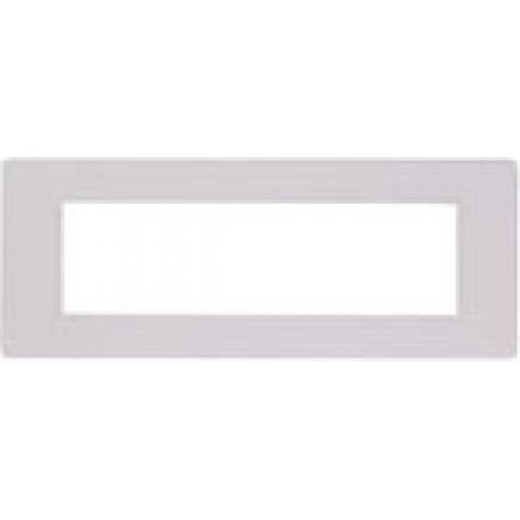 Placca 7M bianco granito Vimar Plana 14657.06 (1/2)