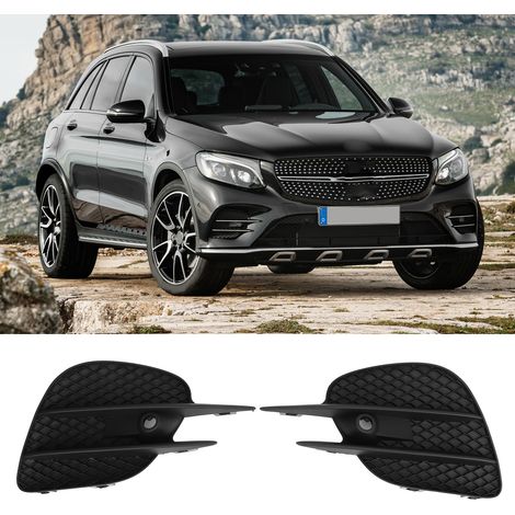 Nebelscheinwerferblenden, links und rechts, 2538853500 2538853600, passend für Mercedes-Benz GLC Klasse, X253, AMG Line 2016-2019 (Lieferung mit PE-Beutel und Luftpolsterfolie). (1/5)