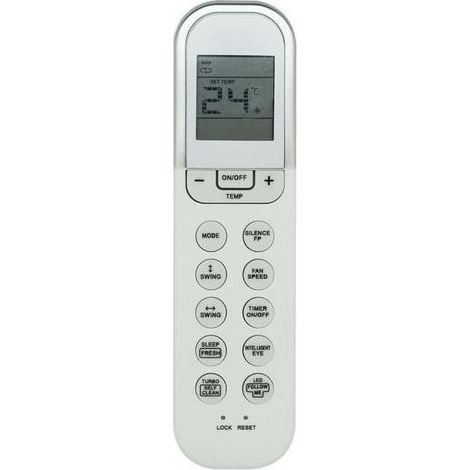 Universelle Fernbedienung für Midea-Klimaanlagen der Modelle RG36F, RG36F2, RG36F4 und BGEF – Kompatibel mit allen Funktionen (1/2)