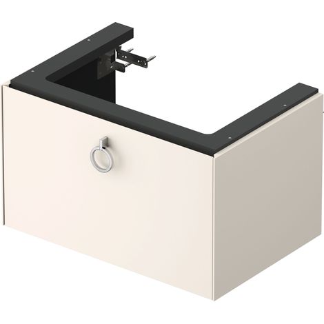 Duravit Tulip blanco, mueble de lavabo colgado en la pared, (1/3)