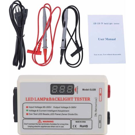 Testeur de Rétroéclairage LED Automatique pour Écrans LCD (Alimentation 85-265V, Prise Européenne) (1/5)