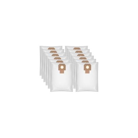 12 Sacs pour Aspirateur Bosch GAS35,GAS35L AFC,2607432037 (1/4)