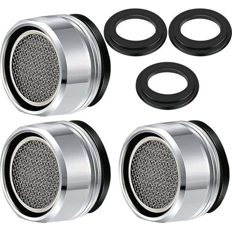 3 pieces Filter to valve d'energy water accessories valve Diffuseur Filter of Valve with seal sealing For kitchen and bathroom- (1/5)