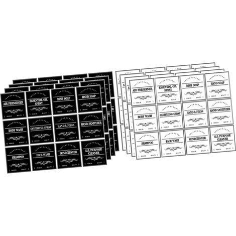 tiquettes De Pour Bouteilles tiquettes De Salle De Bain Pour (1/5)