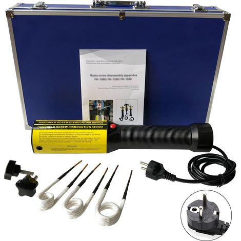 Kit de chauffage à Induction magnétique portatif 1200W, Machine de chauffage sans flamme pour automobile, outil de réparation électromagnétique de voiture (1/5)