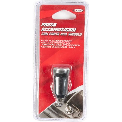 Caricatore USB Universale per presa accendisigari 12V univerale