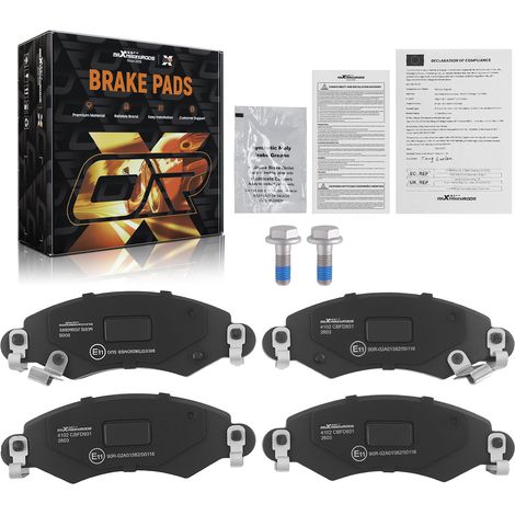 Pastiglie freno Anteriore for OPEL Agila 1.2 16V 2000-2007 Set 4pz 93173148 (1/5)