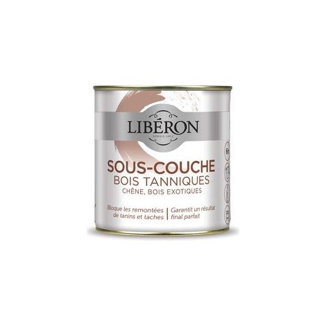 Primaire, Bois Tannique, Liberon, Blanc 0.25 L