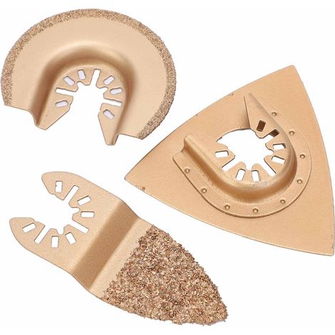 6-teiliges Hartmetall-Sägeblatt, multifunktionales oszillierendes Sägeblatt (1/5)