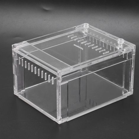 Terrarium transparent en acrylique Flameer pour reptiles, insectes et animaux de compagnie (serpents, tortues) (1/5)