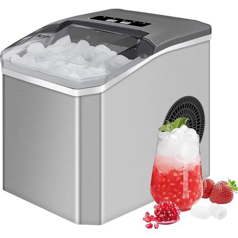 Machine à glaçons automatique – Haute vitesse – Autonettoyante – Pour comptoir – 220V