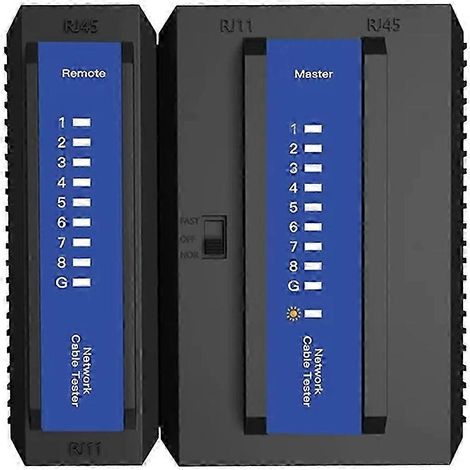 Testeur de ligne réseau multifonctionnel, testeur de ligne téléphonique, outil de test de ligne latérale, testeur de continuité RJ45 R9 (1/5)