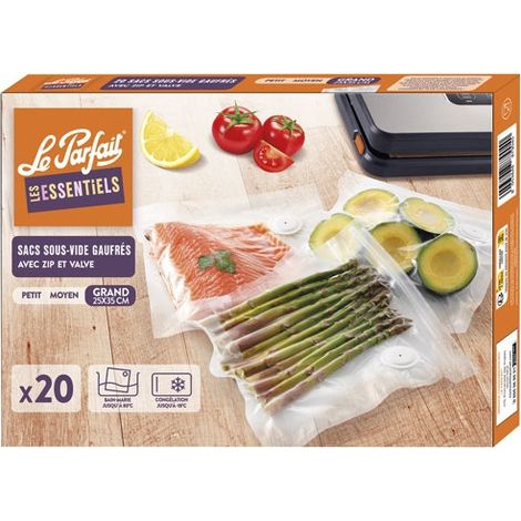 Sacs Sous-vide Zippés Conservation Alimentaire Sous Vide - Le Parfait