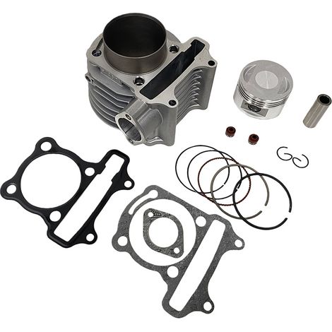 Zylinder- und Kolbenteile für Motorradmotoren, kompatibel mit den Modellen Italika DS150, WS150 und GS150. (1/4)