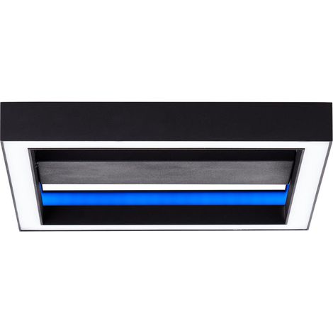 Icarus LED CCT/DIM/RGB/RC 18W, 1260lm, 30x30cm, sand/sw (1/5)