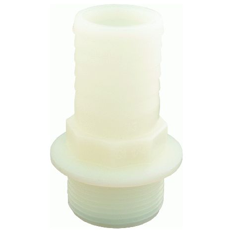20 connecteur de tuyau droit en nylon filetage mA le 35mm pompe de support en caoutchouc