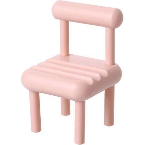 Mini châssis en forme de fauteuil pour téléphone, support ajustable pour bureau, décoration de table (1/5)