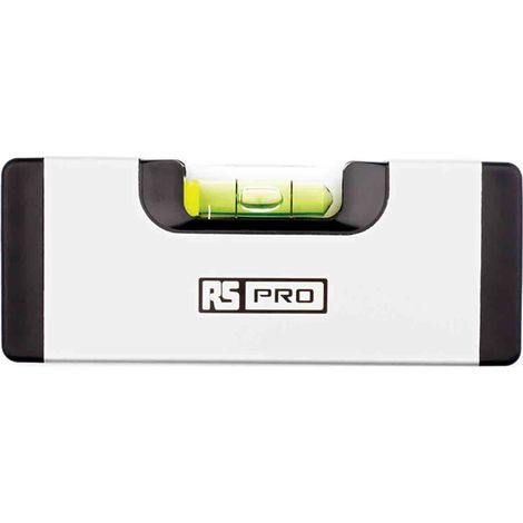 Niveau de la poche RS PRO De poche 120mm en Aluminium ( Prix pour 1 ) (1/3)