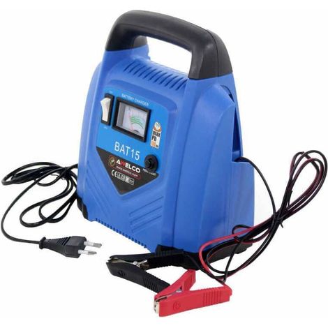 CARICABATTERIE BATTERIA BAT 15 AWELCO 12V 24 V PORTATILE RICARICA AUTO MOTO 550