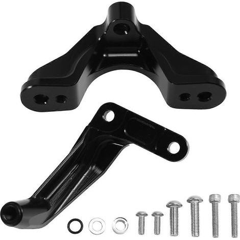 Kit de support d'amortisseur de direction pour moto, support de montage de stabilisateur (1/5)