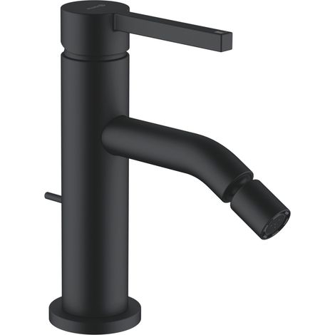 Kludi Nova Fonte - Mitigeur de bidet avec bonde, noir mat 202163915 (1/3)
