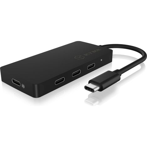 ICY BOX IB-HUB1429-CPD 4 Port USB C HUB Datenverteiler/Umschalter (1/3)