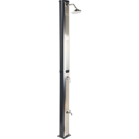 Freestanding Outdoor Solar Shower TUXPAM Black