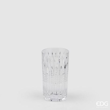 EDG Enzo De Gasperi Bicchiere Righe H 14 Cm D 8 Cm 6PZ (1/3)