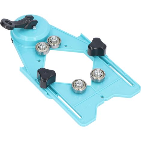 Industrielle Bohrschablone für Fliesenbohrer, 4–83 mm, verstellbar, mit großem Saugnapf für Glas (1/5)