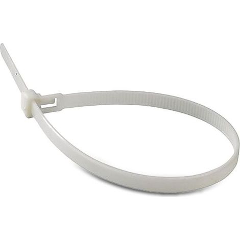 Brida V-TAC de 2,5 x 150 mm, color blanco (paquete de 100)